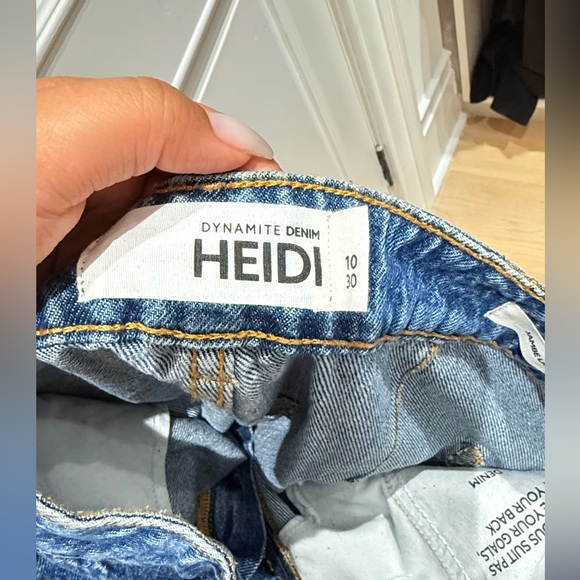 Dynamite Heidi Jeans High Rise Wide Leg - Picture 4 of 4